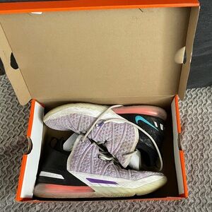 LeBron 18 Nike basketball shoes